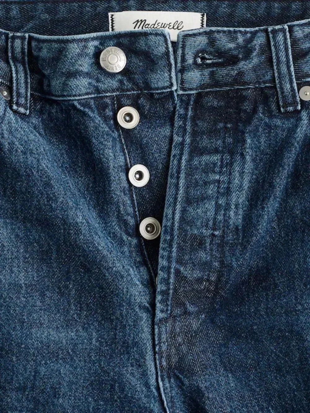 NWT Madewell pieced barrel leg jeans - McKinney wash
